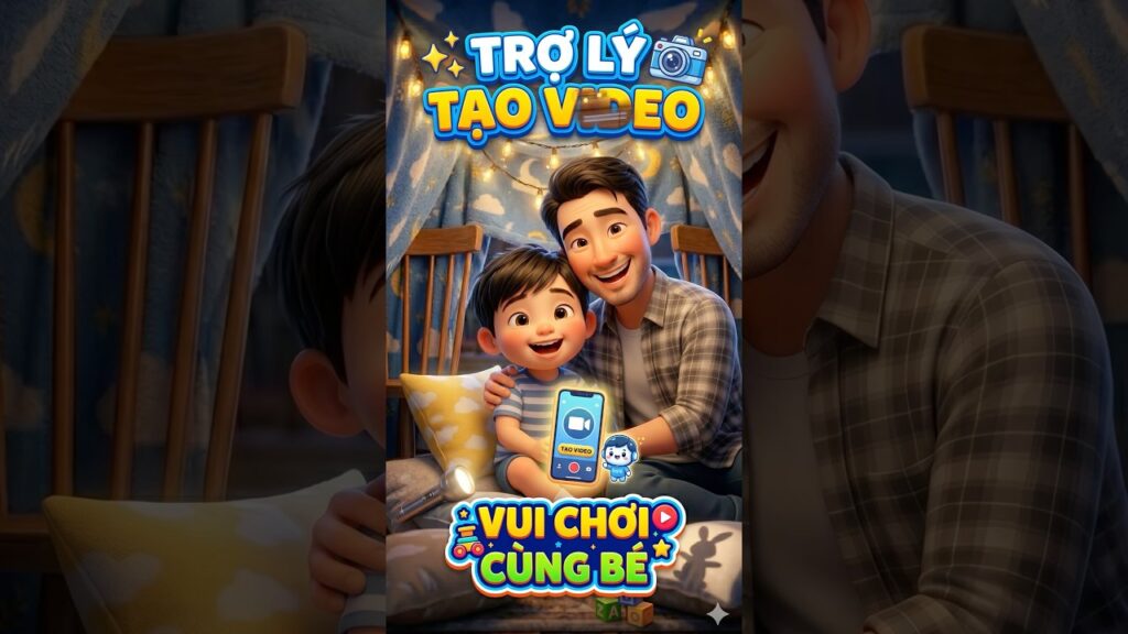 Trợ Lý Tạo Video Vui Chơi Cùng Bé